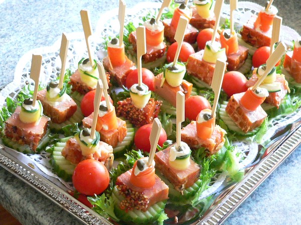 Häppchen vom Stremel Lachs
